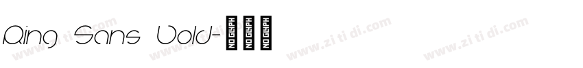 Ring Sans Bold字体转换 Ring Sans Bold字体转换